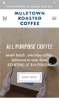 Mobile Screenshot of muletowncoffee.com